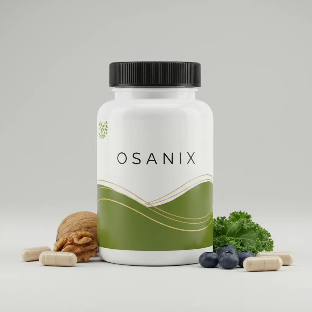 Osanix supplement fles - witte pot met paars etiket